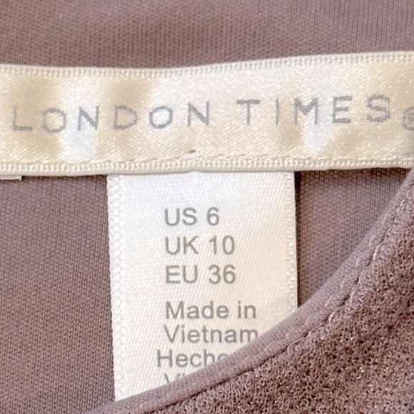 REVOLVE London Times Purple Metallic Sparkle Dress Sz. 6 - Picture 10 of 12